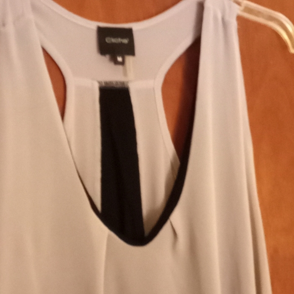 Women's Flowy Dressy Tank Top Blouse Size M - Picture 2 of 4